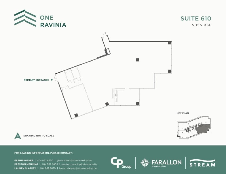 1 Ravinia Dr, Atlanta, GA à louer Plan d’étage– Image 1 sur 1