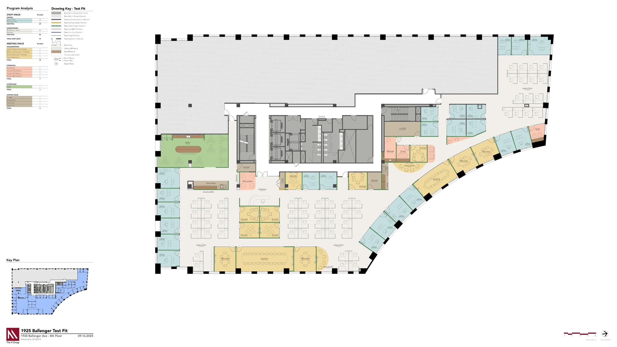 1925 Ballenger Ave, Alexandria, VA à louer Plan d’étage– Image 1 sur 1