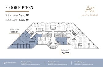 701 Brazos St, Austin, TX à louer Plan d’étage– Image 1 sur 1