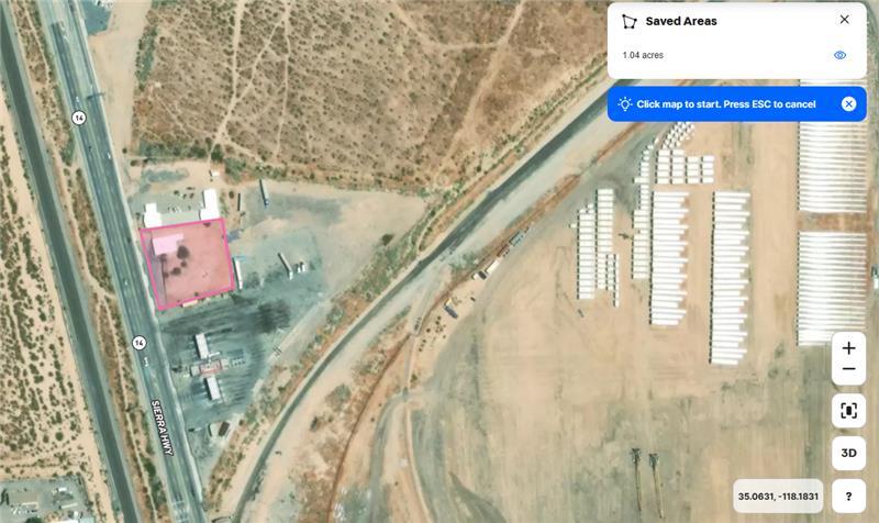 16678 Sierra Hwy, Mojave, CA à louer Aérien– Image 1 sur 3
