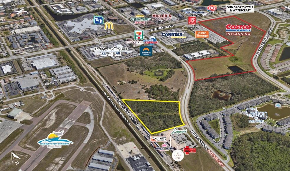 10540 Metro Pky, Fort Myers, FL à vendre - Aérien – Image 3 sur 8