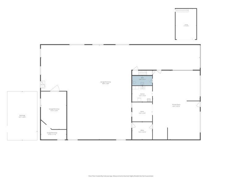 127 Thompson St, Pittsboro, NC à louer - Plan d’étage – Image 2 sur 15