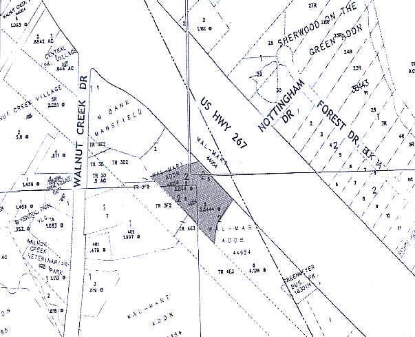 851 N Highway 287, Mansfield, TX à vendre - Plan cadastral – Image 2 sur 12