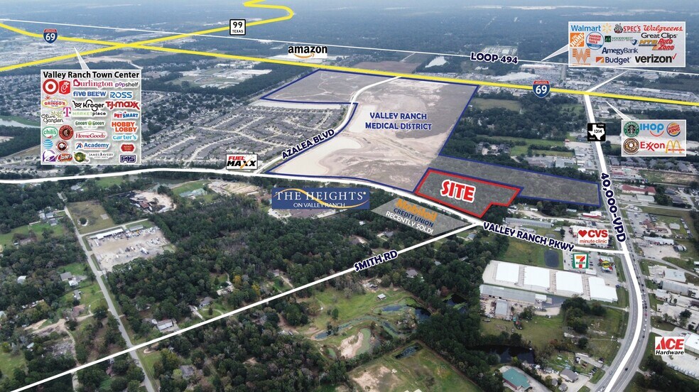 0 Valley Ranch Pkwy Pkwy, Porter, TX à vendre - Photo de l’immeuble – Image 1 sur 7