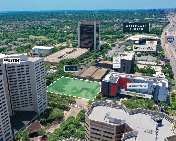 12741 Merit Dr, Dallas, TX à vendre - Aérien – Image 2 sur 4