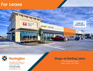 Plus de détails pour 3233 Meridiana Pky, Iowa Colony, TX - Local commercial à louer