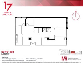 17 N State St, Chicago, IL à louer Plan d’étage– Image 1 sur 6