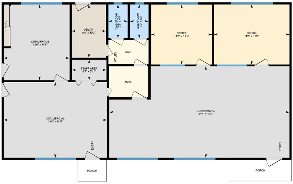 2600-2624 Springs Rd, Vallejo, CA à louer - Plan d’étage – Image 3 sur 4