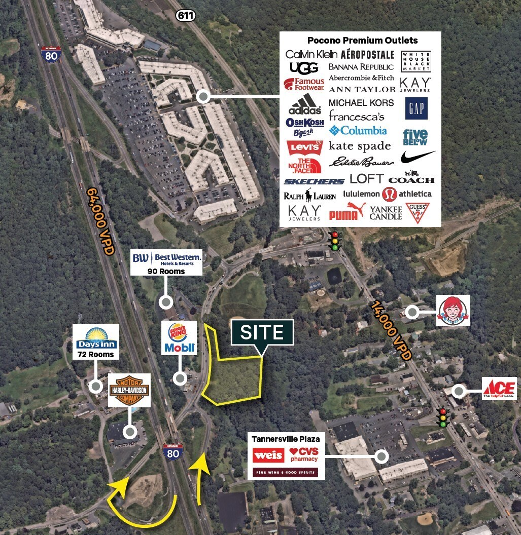 Pennsylvania 715, Tannersville, PA à vendre Photo principale– Image 1 sur 4