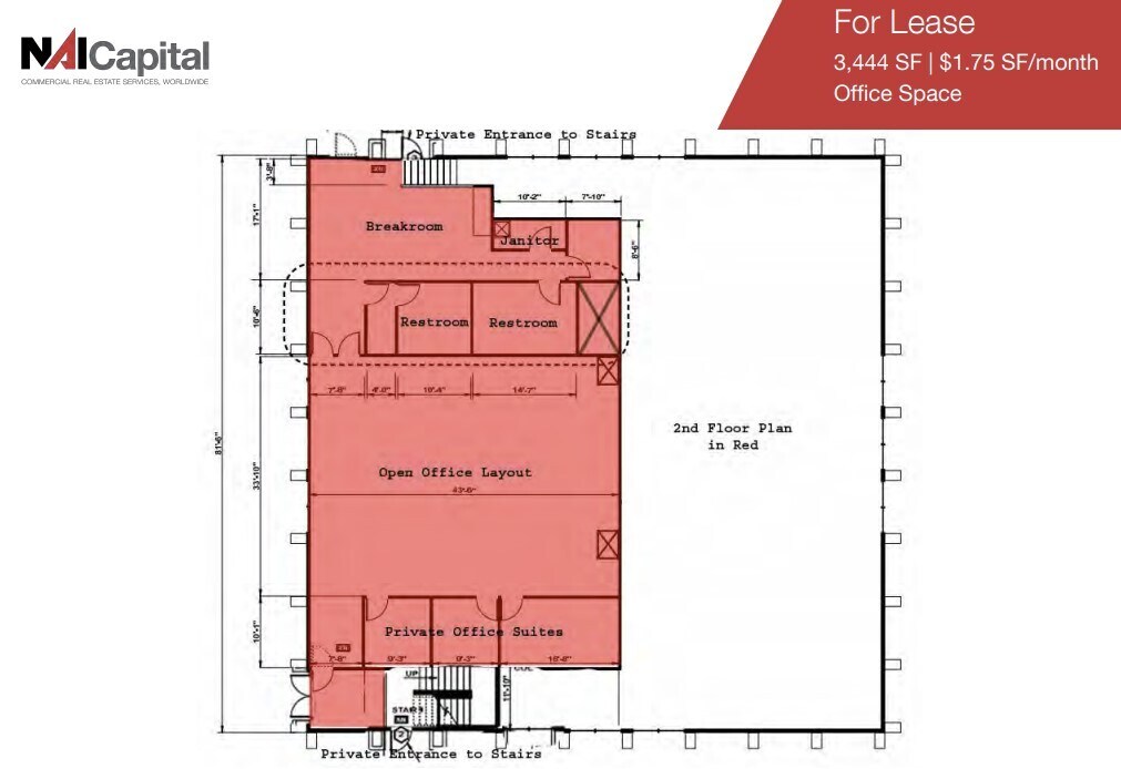 9133 Central Ave, Montclair, CA à louer Plan d’étage– Image 1 sur 1