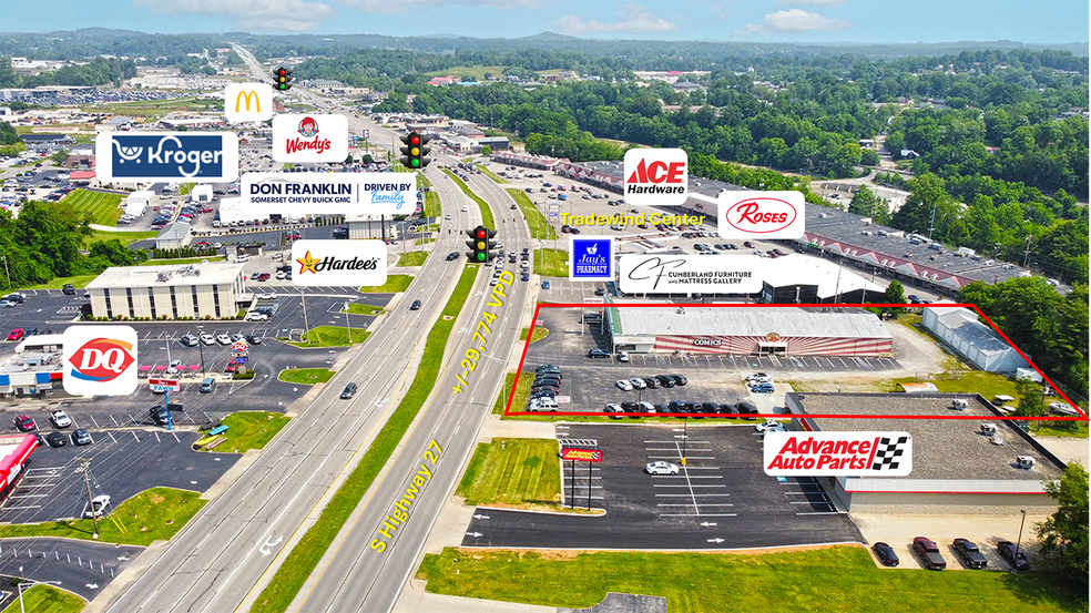 450 S Highway 27, Somerset, KY à vendre - Aérien – Image 3 sur 5