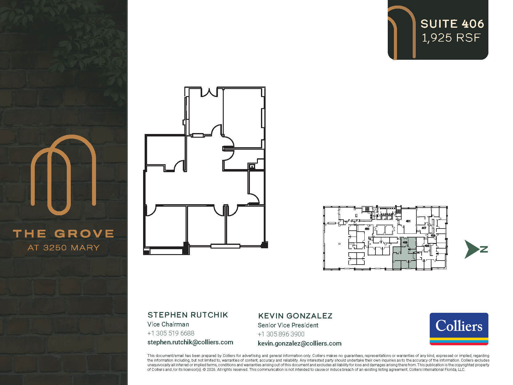 3250 Mary St, Coconut Grove, FL à louer Plan d’étage– Image 1 sur 1