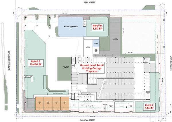 464 Fern St, West Palm Beach, FL à louer Plan de site– Image 1 sur 7