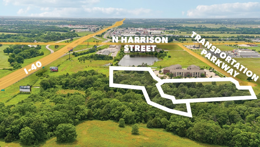 Transportation Pkwy & I-40, Shawnee, OK à vendre - Aérien – Image 3 sur 9