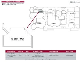 28459-28465 Old Town Front St, Temecula, CA à louer Plan d’étage– Image 1 sur 1