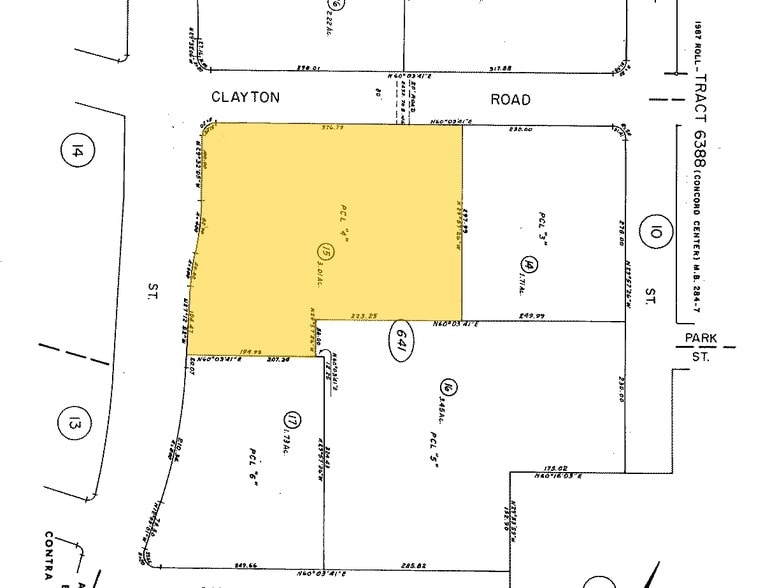 2000 Clayton Rd, Concord, CA à louer - Plan cadastral – Image 2 sur 5