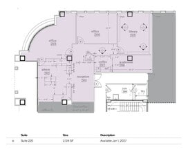 11 N Washington St, Rockville, MD à louer Plan d’étage– Image 1 sur 1