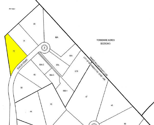 8198 Euclid Ct, Manassas Park, VA à louer - Plan cadastral – Image 2 sur 12