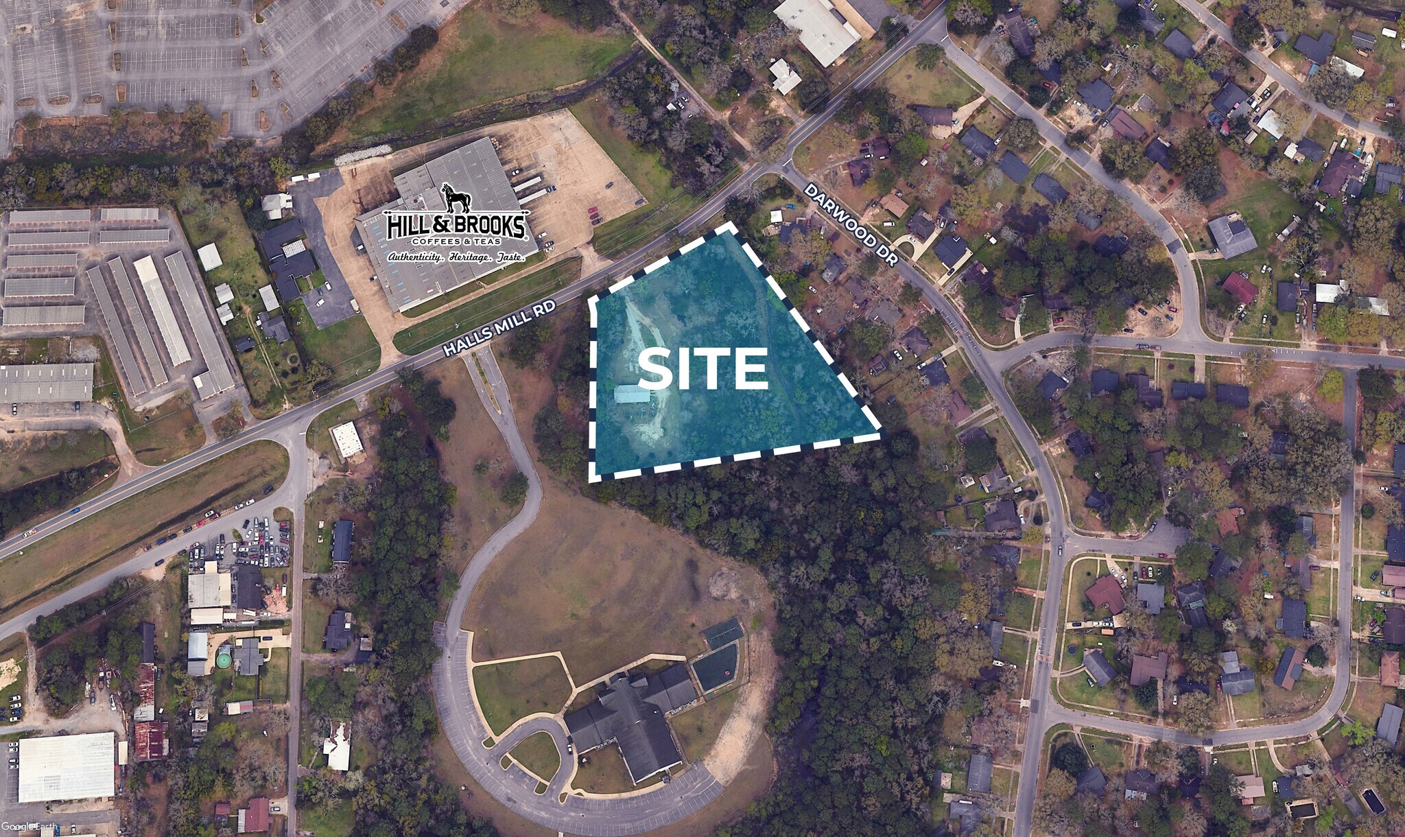3221 Halls Mill rd, Mobile, AL à vendre Photo de l’immeuble– Image 1 sur 7