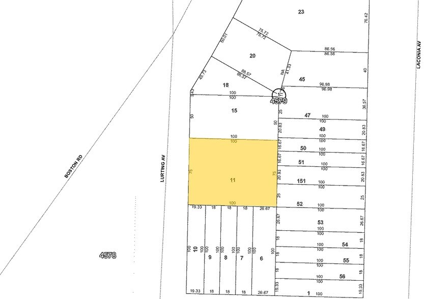 3004 Lurting Ave, Bronx, NY à vendre - Plan cadastral – Image 2 sur 3