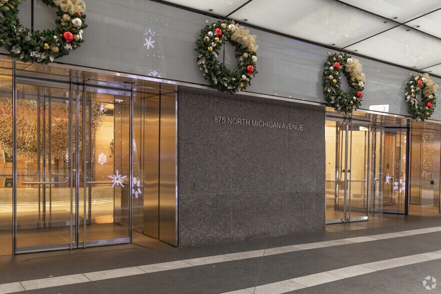 875 N Michigan Ave, Chicago, IL à louer - Photo de l’immeuble – Image 3 sur 12