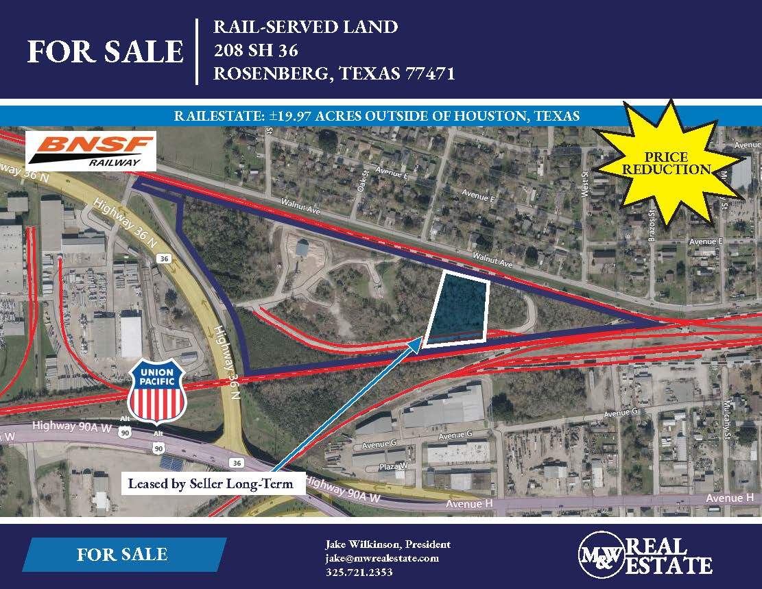 208 TX-36, Rosenberg, TX à vendre Aérien– Image 1 sur 2