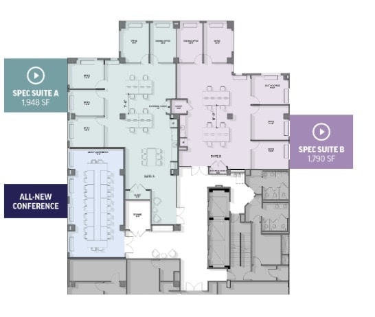 919 18th St NW, Washington, DC à louer Plan d’étage– Image 1 sur 1
