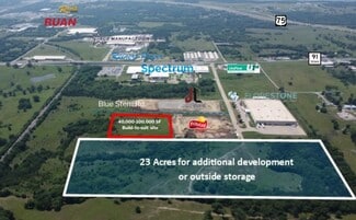 Plus de détails pour Blue Stem Rd, Denison, TX - Industriel/Logistique à louer