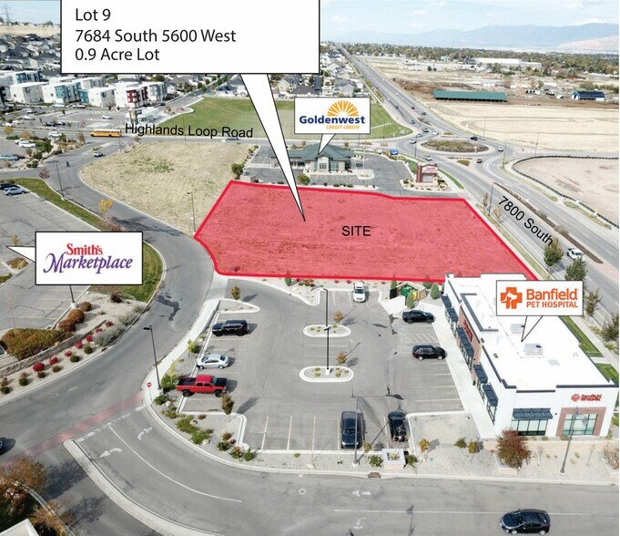 7684 5600 w, West Jordan, UT à vendre - Plan de site – Image 3 sur 5