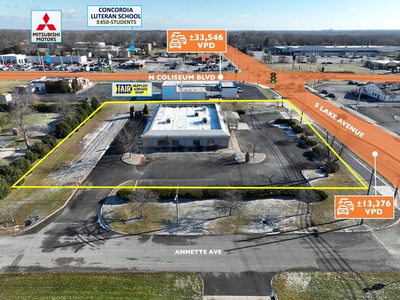 3909 Lake Ave, Fort Wayne, IN à louer - Photo de l’immeuble – Image 3 sur 11