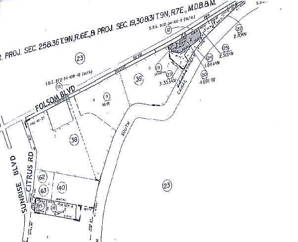 2419 Mercantile Dr, Rancho Cordova, CA à louer - Plan cadastral – Image 2 sur 13