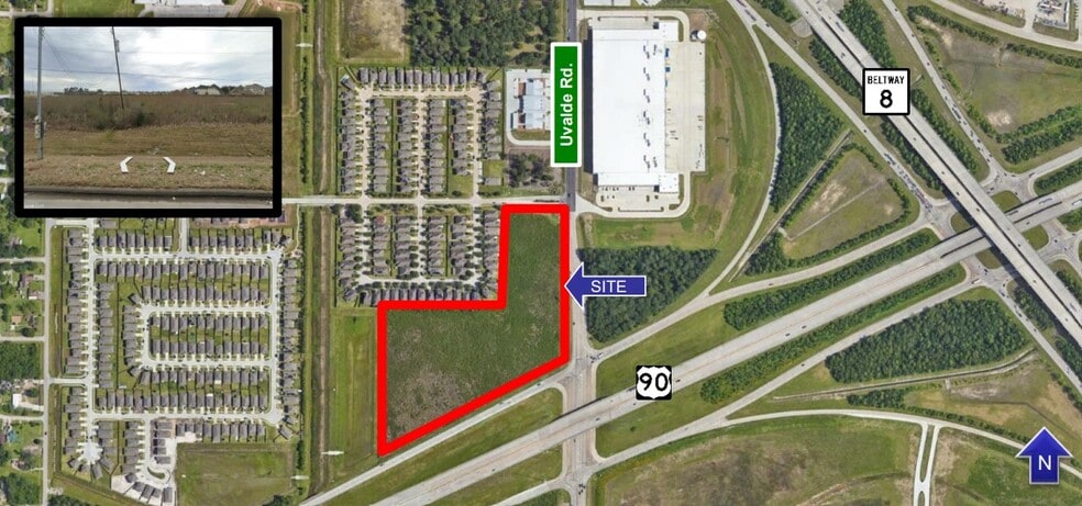 13745 Crosby Fwy, Houston, TX à vendre - Aérien – Image 1 sur 1