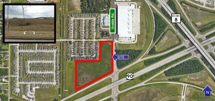 13745 Crosby Fwy, Houston, TX - VUE AÉRIENNE  vue de carte
