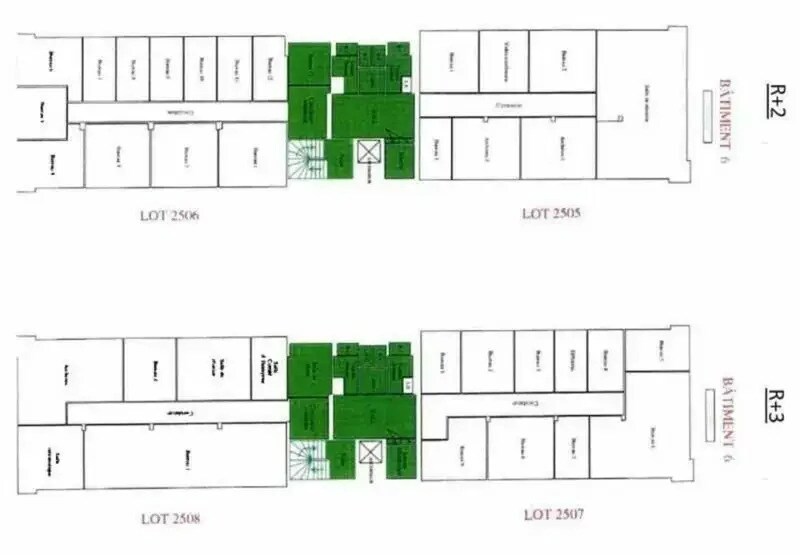 Bureau dans Chatou à louer - Plan d’étage – Image 3 sur 4