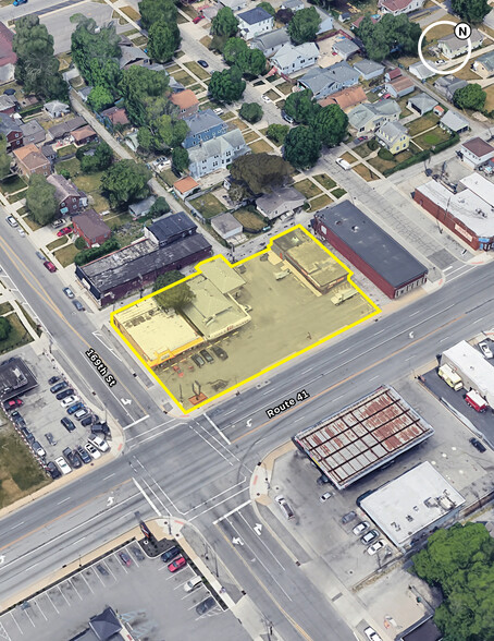 6836-6850 Calumet Ave, Hammond, IN à vendre - Aérien – Image 1 sur 15