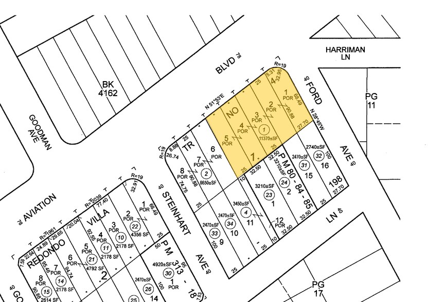 1406 Aviation Blvd, Redondo Beach, CA à louer - Plan cadastral – Image 3 sur 4
