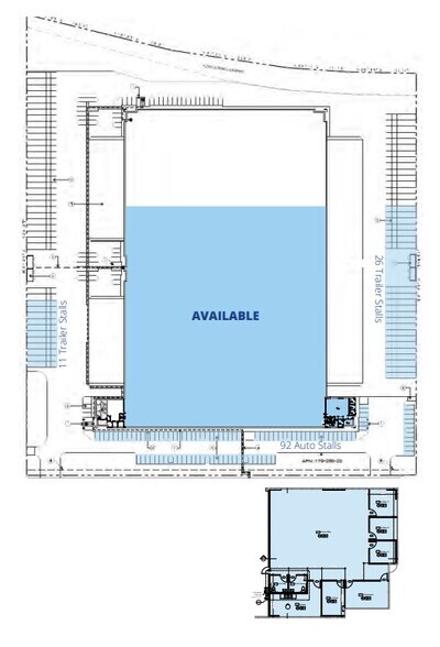 2845 Boeing Way, Stockton, CA à louer - Plan d’étage – Image 3 sur 3