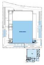 2845 Boeing Way, Stockton, CA à louer Plan d’étage– Image 1 sur 1