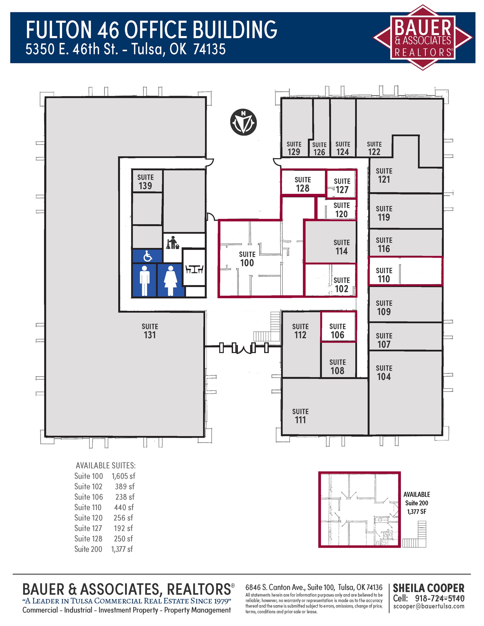 5350 E 46th St, Tulsa, OK à louer Plan de site– Image 1 sur 1