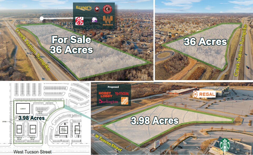 NEC of Aspen & Tucson, Broken Arrow, OK portefeuille de 2 biens à vendre sur LoopNet.fr - Photo de l’immeuble – Image 3 sur 10