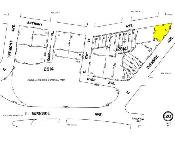 2000 Anthony Ave, Bronx, NY à louer - Plan cadastral – Image 2 sur 6