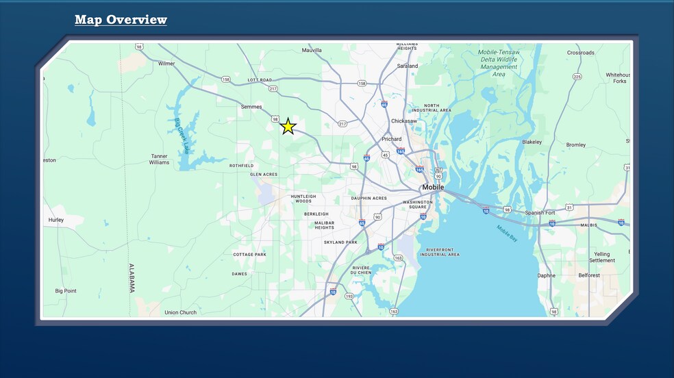 7650 Moffett Road, Mobile, AL à vendre - Photo de l’immeuble – Image 2 sur 4