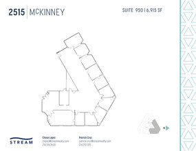 2515 McKinney Ave, Dallas, TX à louer Plan d’étage– Image 1 sur 1