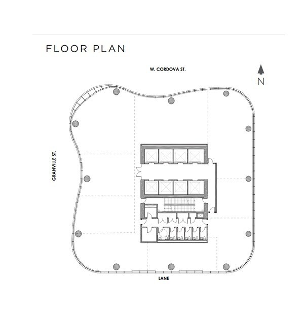 320 Granville St, Vancouver, BC V6B 0G5 - Lot 1290 - - Plan d’étage - Image 1 of 1