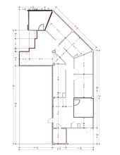 4317-4321 23B St NE, Calgary, AB à louer Plan d’étage– Image 2 sur 13