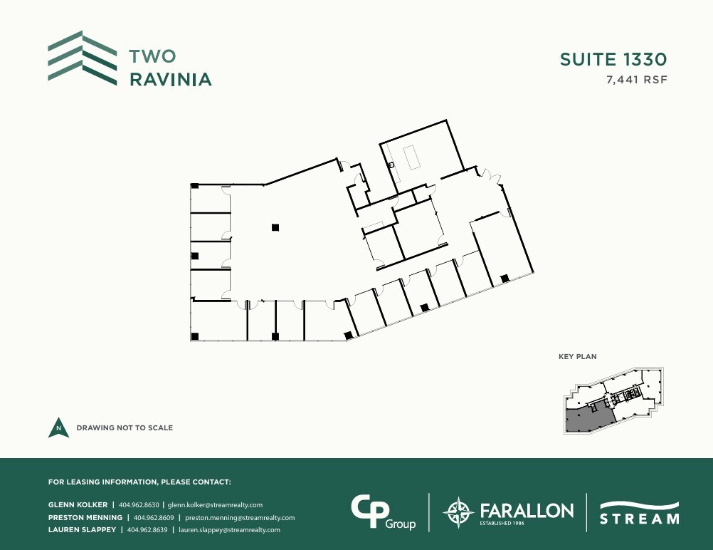 1 Ravinia Dr, Atlanta, GA à louer Plan d’étage– Image 1 sur 1