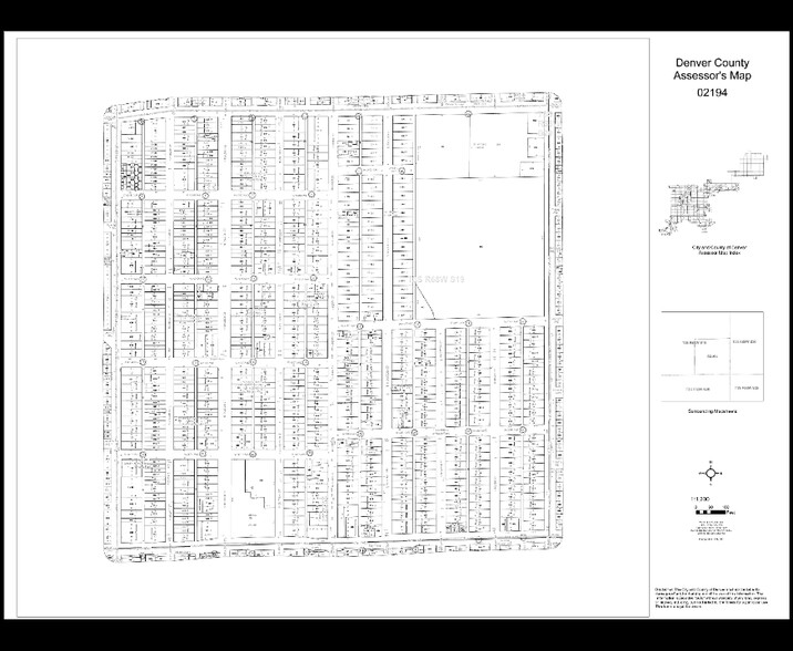 4357 Lowell Blvd, Denver, CO à louer - Plan cadastral – Image 3 sur 3