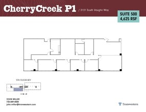 3131 S vaughn Way, Aurora, CO à louer Plan d’étage– Image 1 sur 2
