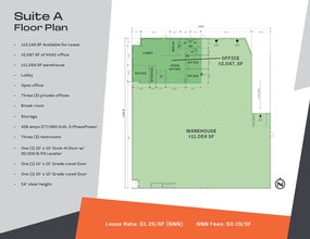 4280 Wagon Trail Ave, Las Vegas, NV à vendre Plan d’étage– Image 1 sur 1