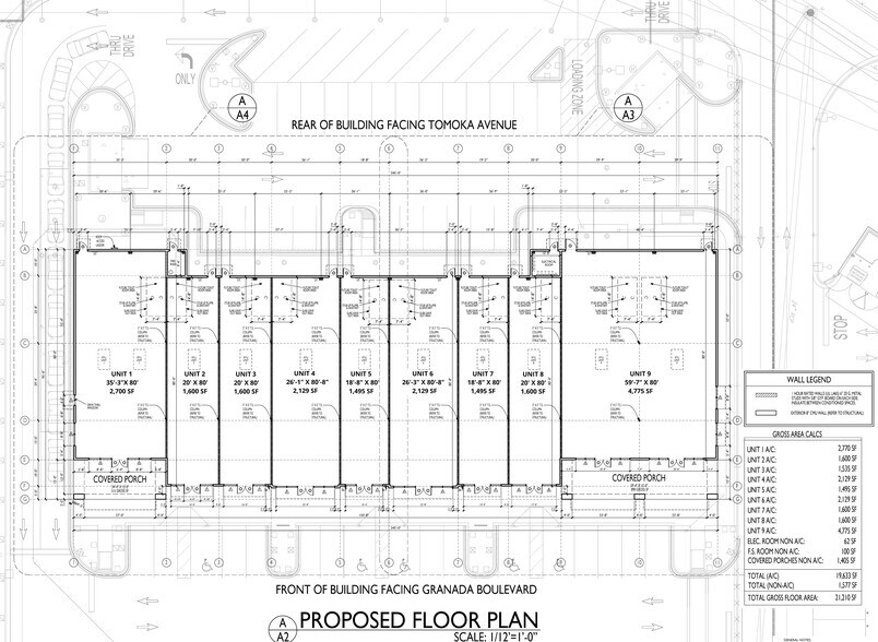 550 W Granada Blvd, Ormond Beach, FL à louer - Plan d’étage – Image 3 sur 4
